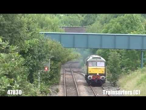 Freightliner Class 47 No. 47830 on 0K48 Lostock Hall Jn - Crewe Basford Hall on 27.06.17 - HD