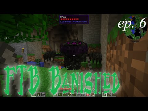Let's Play FTB Banished - Ep. 6 - Minecraft - Finished Safe Room and AM2 Spells