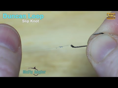Duncan Loop - How to tie fishing knots - McFly Angler
