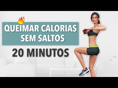 20 MIN CARDIO SEM SALTOS - QUEIME CALORIAS SEM PREJUDICAR SUAS ARTICULAÇÕES