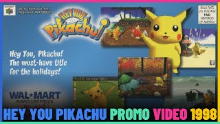 Hey You Pikachu Promotional Video From 1998.