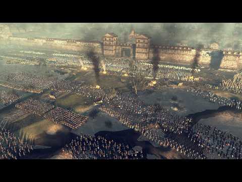 Lone Pro Takes On 4 Noob Defending Armies – The Most Unfair Siege Battle – Attila