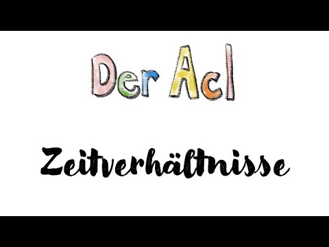 Latein - Zeitverhältnisse im AcI (Akkusativ mit Infinitiv)
