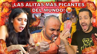 ¡Quien Más Coma Las ALITAS MÁS PICANTES Del MUNDO GANA $10,000! 🥵💰