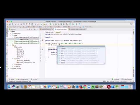 Custom ListView in Android Studio-3