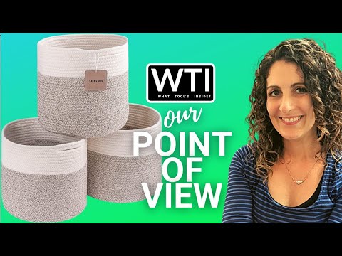 voten Storage Cubes Baskets Bins - WTI product video review