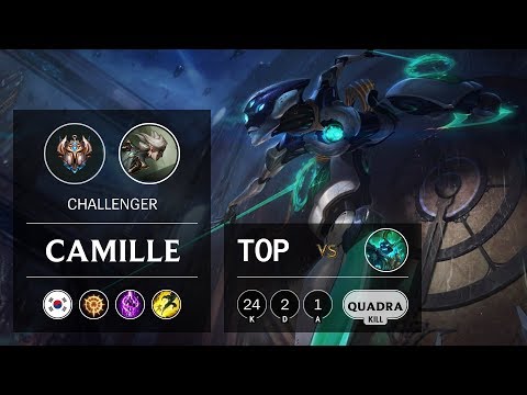 Camille Top vs Hecarim - KR Challenger Patch 9.7