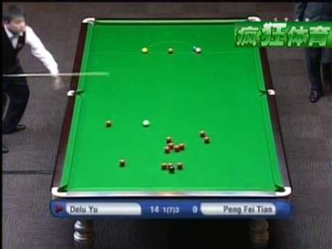2009 East Asian Games Snooker Single Men Final fr.05 Tian v Yu 1/2.