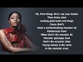 Monster Nicki Minaj Nicki S Verse Lyrics
