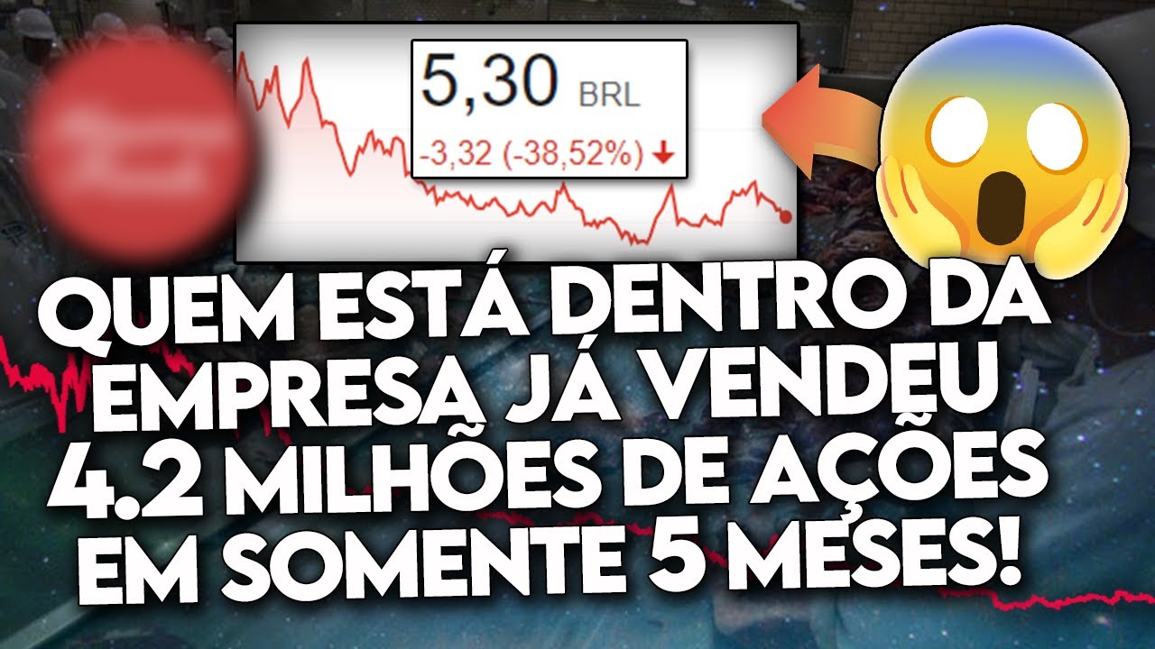 10 AÇÕES que os DONOS e DIRETORES estão VENDENDO! (Os INSIDERS estão VENDO ALGO RUIM?) - TOP 10