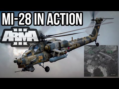 ArmA 3 | MILSIM - Russian MI-28 in action💪💪