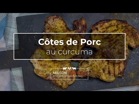 Côte de Porc au curcuma | Recette