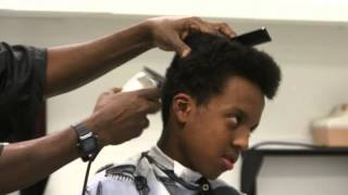 preview picture of video 'The Barber School. Mohammad's Barbering Story of coming to America & starting at The Barber School.'