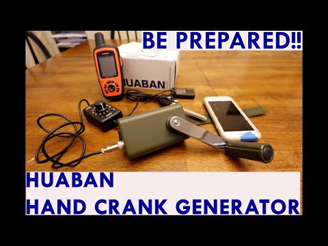 Huaban Hand Crank Generator