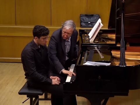 Perahia : Masterclass on Appogiaturas and tragedy