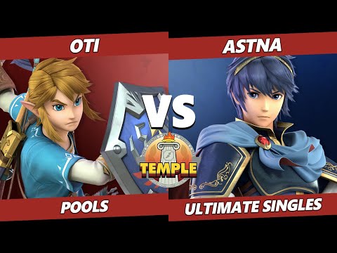 Temple: Hermès Edition - Oti (Link) Vs. Astna (Marth) SSBU Ultimate Tournament