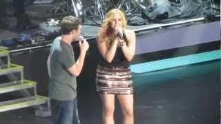 Somebody That I Used To Know - Phillip Phillips and Elise Testone - Live Tour Manila, 2012