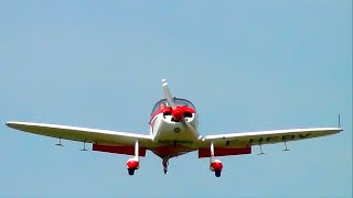 preview picture of video '[Overhead landing] Bernay-Saint Martin airport [LFPD] - spotting on runway 10'