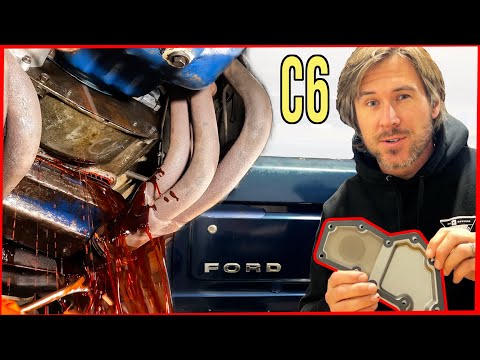 How To Change Transmission Fluid & Filter - Ford C6