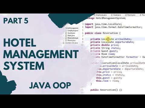 Hotel Management System Using Java Object Oriented Programming Oop Part 5