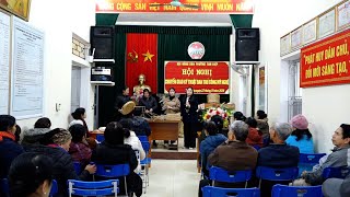 Hội Nông dân phường Tam Điẹp  tổ chức lớp chuyển giao kỹ thuật đan thủ công mỹ nghệ cho 56 cán bộ, hội viên và nông dân trên địa bàn.