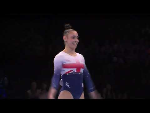 Jessica Gadirova (GBR) Floor Exercise Team Final 2023 World Championships