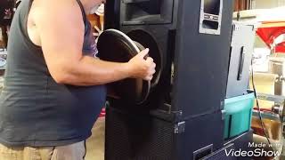 Video thumbnail for My Peavey International 115 Black Widow Speaker sounds sick after a 17 hour day of hard use. Why? by Glenn's Speed Shop