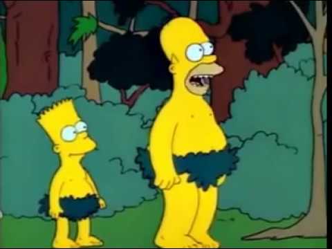 Homer Catching a Rabbit in the Woods