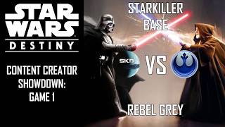 Starkiller Base vs Rebel Grey
