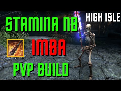 Onslaught Imba - Stamina Nightblade  PVP Build - ESO High Isle