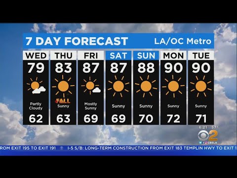Amber Lee's weather forecast (Sept. 21)