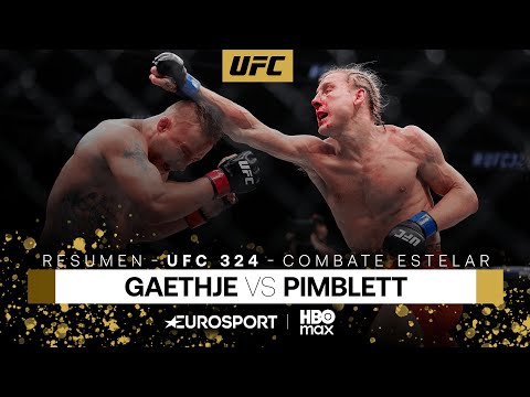 UN AVISO A TOPURIA | JUSTIN GAETHJE VS PADDY PIMBLETT | UFC 324 | RESUMEN Y HIGHLIGHTS