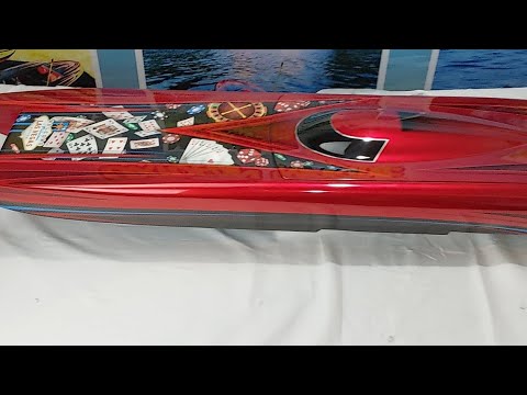 Bill Oxidean's Custom Candy Paint Rc Boat!