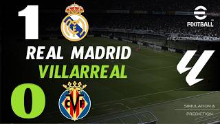 🔴 Résumé : Real Madrid vs Villarreal 1 - 0 | HIGHLIGHTS | LaLiga 2026 | eFootball Simulation