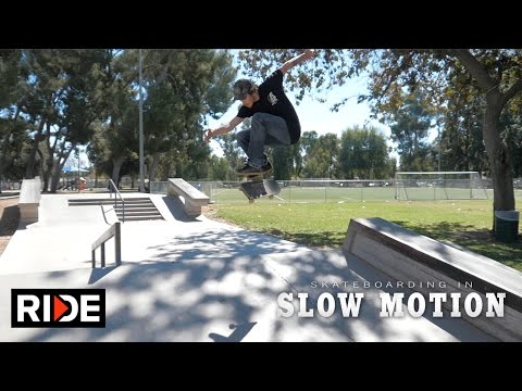 Dave Bachinsky Skateboarding in Slow Motion