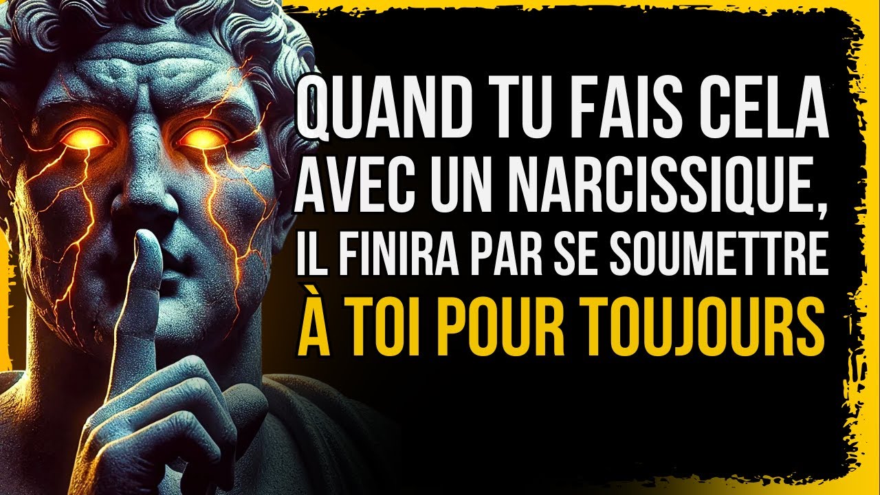 Quand tu agis AINSI avec un NARCISSIQUE, il FINIT par fuir la queue entre les Jambes...