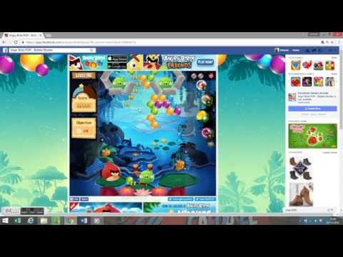 Angry Birds POP! on Facebook - Level 98 Walkthrough