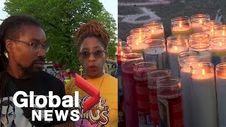 "My soul is mourning:" Buffalo residents hold vigil for victims of supermarket shooting