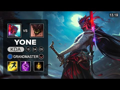 Yone vs Malphite Top - EUW Grandmaster - Patch 13.19 Season 13