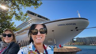 CARNIVAL ADVENTURE | 4 Day Winter Cruise 2025 | Day 1 - ALL ABOARD! 🛳️