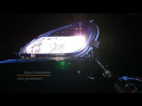 Vermessung eines Autoscheinwerfers