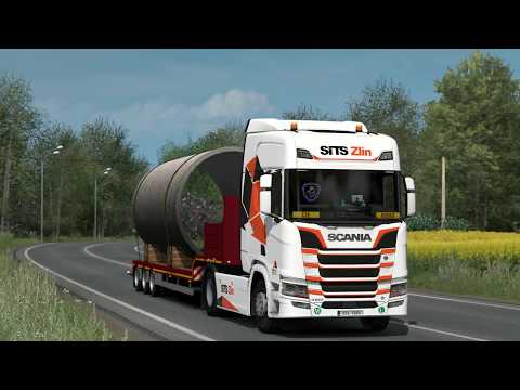ETS2 Scania R520 Saint Petersburg - Luga
