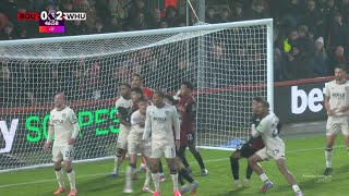 ไฮไลท์ฟุตบอลพรีเมียร์ลีก อังกฤษ 2025-11-22 : บอร์นมัธ เอเอฟซี พบ เวสต์แฮมยูไนเต็ด