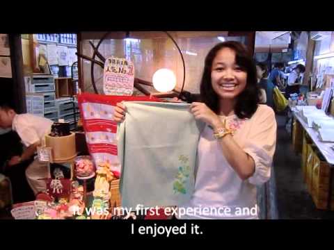 110728 Yuzen Dyeing Interview Moh