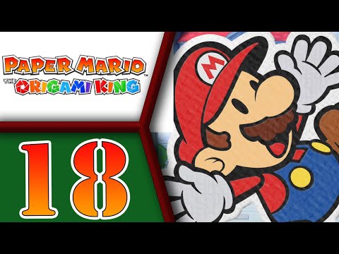 Paper Mario: The Origami King playthrough pt18 - The Rescue of Professor Toad