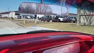 1958 Pontiac Chieftain Convertible Driving POV