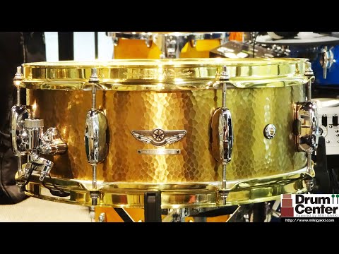 TAMA STAR Reserve Hand Hammered Brass 14"x5.5" - miki drum center