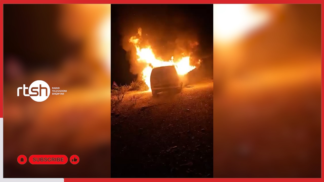 Makina përfshihet nga flakët në Kardhiq-Delvinë, plagoset rëndë drejtuesi