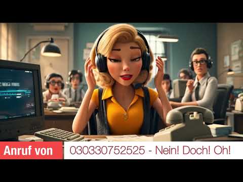 Telefonbetrug 105 - Anruf von 030330752515 - Nein? Doch! Oh!