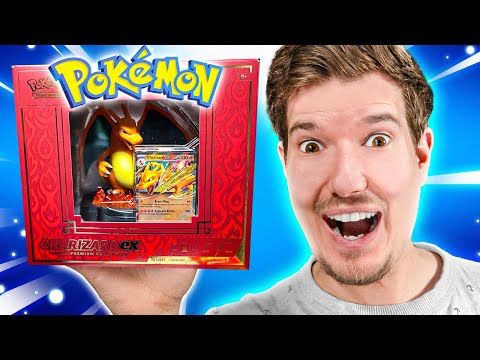 I'm opening the NEW Super Premium Charizard Box! 😱🔥